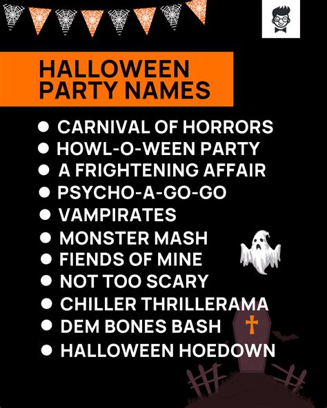 500+ Fun Halloween Party Names for Your Celebration! -TheBrandBoy
