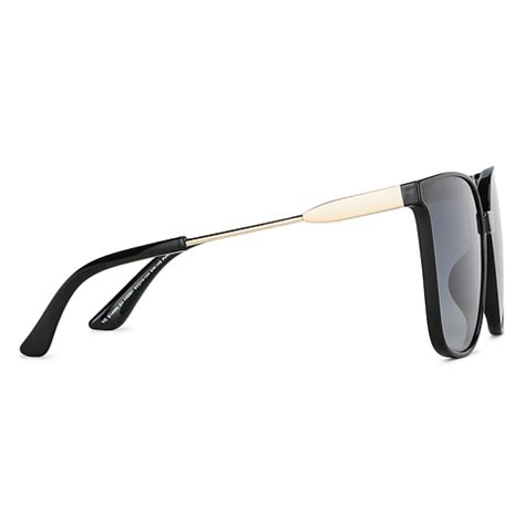 Buy Gold Black Blue Gradient Full Rim Cat Eye Vincent Chase Polarized ...
