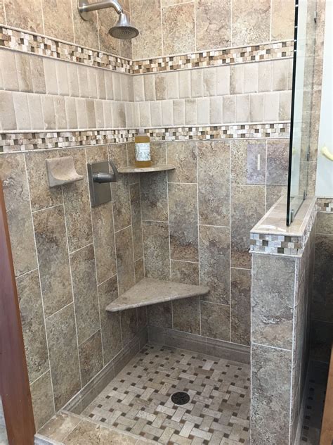 Modern Tiled Walk-In Shower