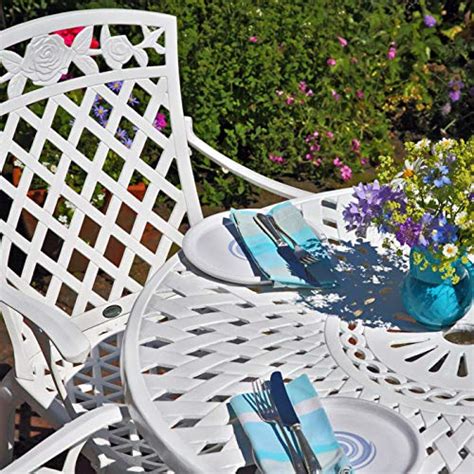 Buy Lazy Susan MIA 90cm 2 Seater Round Garden Table, Maintenance Free ...