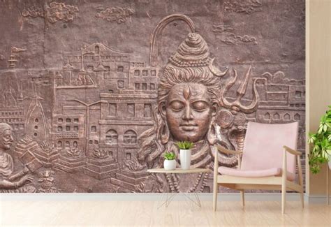 Buy Shiva Wallpaper for Wall Online in India - Magic Decor