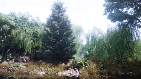 Forest Level in UE4 Tutorial Part 2 的图像结果