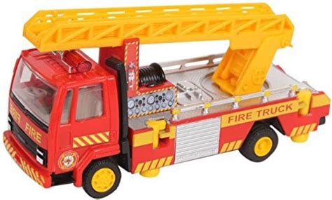 Centy Toys Fire Ladder Truck, Plastic, Yellow, Kid : Amazon.in: Toys ...