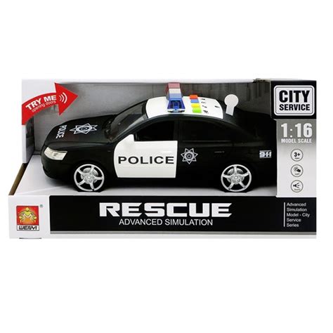 Policijski auto sa zvukom i svetlom City Service 42887 | Volim svoj dom