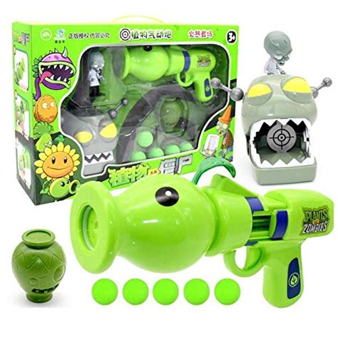 Buy LINQ 2020 New Plants Vs Zombies Hand Do Air Powered Guns Fire ...