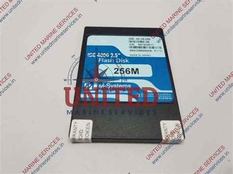 M-SYSTEMS IDE 4000 2.5” FLASH DISK IDE-4K-25-256 | United Marine Services