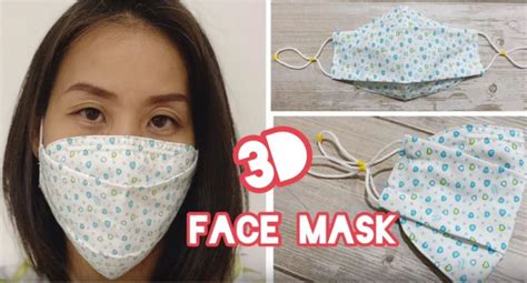 Image result for 3D Two Tone Face Mask Pattern Tutorial