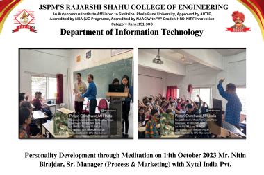 Information Technology Department - JSPM's Rajarshi Shahu College of ...