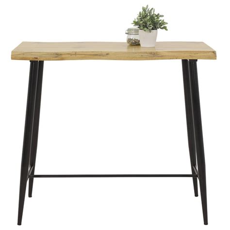 Barový stůl GABRYS I BT dub/černá | Sconto
