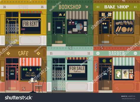 Samll Shop Vector Image 的图像结果