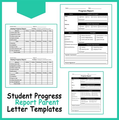 Student Progress Report Parent Letter Templates | Made By Teachers