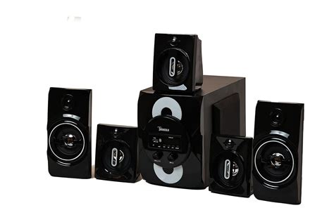 TRONESLA Tiger 40W 5.1 Bluetooth Home Theater System with FM/Pen Drive ...