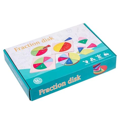 Wooden Fraction Puzzle - EKT3251 – Extrokids