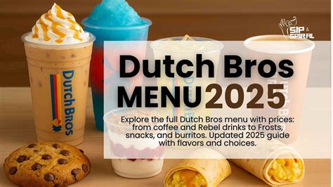 Dutch Bros Menu 2025: Drinks, Snacks & Prices
