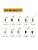 30Pcs 10 Sizes Electric Motor Carbon Brushes Replacement for Power Tool ...