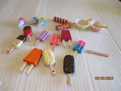 Our Generation OG Sweet Stop Ice Cream Truck Accessories popsicles snow ...