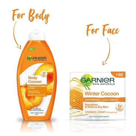 "Garnier Body Cocoon Moisturizing Lotion 125ml - Embrace Silky Smooth Skin"