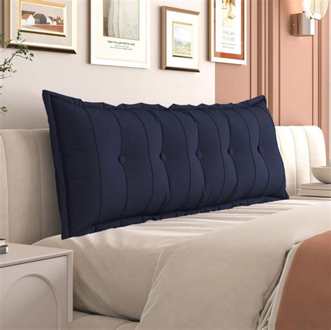 Amazon.com: Daneey Large Headboard Pillow Queen Soft Daybed Pillows ...