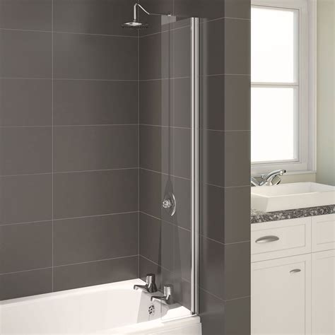 Aqualux Aqua 4 Splash Guard 200 x 1400mm Polished Silver - FBS0331AQU ...