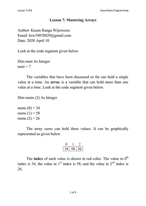 Image result for Solving 2-Dimensional Arrays in Visual Basics