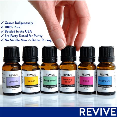 Buy Pure & Natural Essential Oil Products | REVIVE