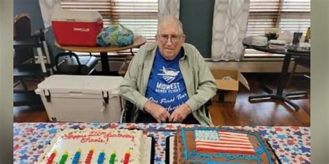 ‘One of my favorite people’: WWII veteran celebrates 100th birthday ...