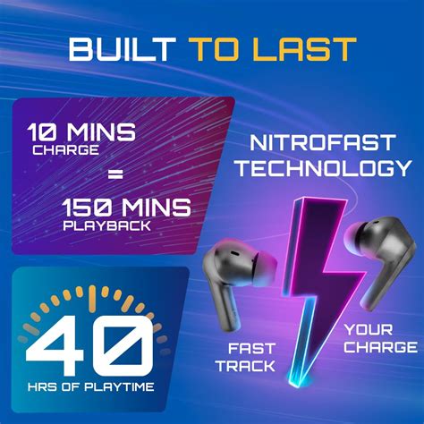 Fastrack Fpods(New Launch) FX100 Bluetooth TWS In-Ear Earbuds with 40 ...