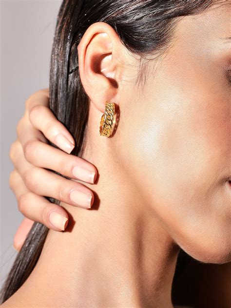 Discover Glamorous Gold Plated Hoops and Huggie Earrings – Rubans
