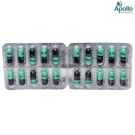 Fludac 10 Capsule | Uses, Side Effects, Price | Apollo Pharmacy