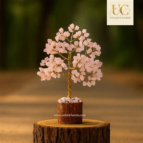 Mini Citrine Stone Tree - Stone of Wealth & Prosperity – UnfurlCharms