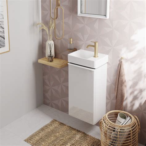hansgrohe Washbasins: Xelu Q, Handrinse basin with shelf right 360/250 ...