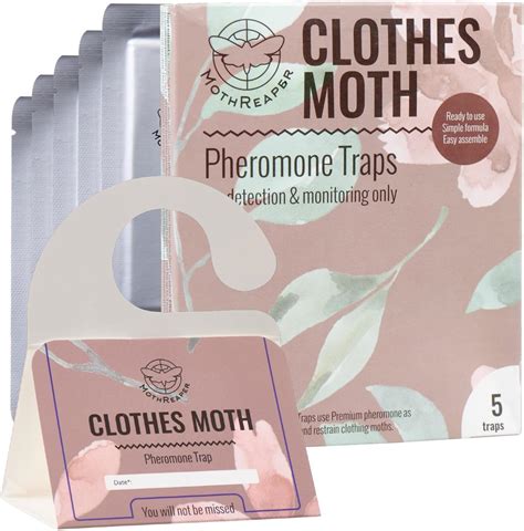 Amazon.com : Clothing Moth Pheromone Trap 6-Pack - Clothes Moth Trap ...