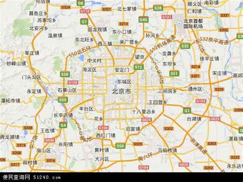 北京地图全图_北京地图全图高清图片