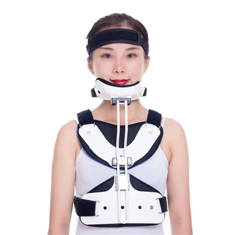 Buy Cervical Thoracic Orthosis Adjustable Head Neck Chest thoracic Halo ...