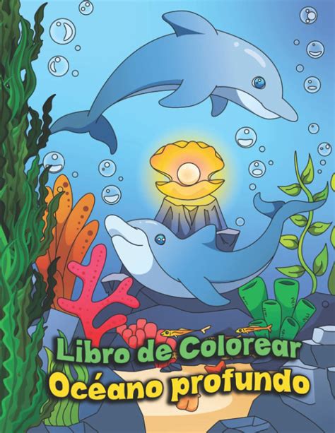 Buy Libro para colorear para niños Océano Profundo: Encontrarás 50 ...