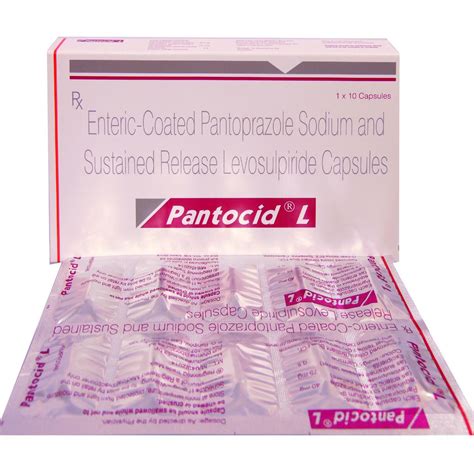 Pantodac L Capsule 10's Price, Uses, Side Effects, Composition - Apollo ...
