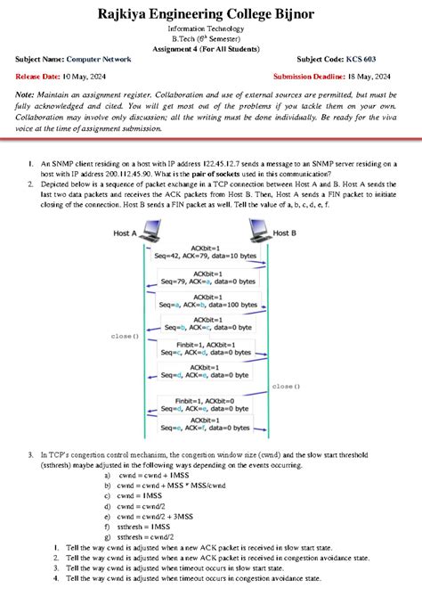 CN Assignment 4 2023-24 - Rajkiya Engineering College Bijnor ...