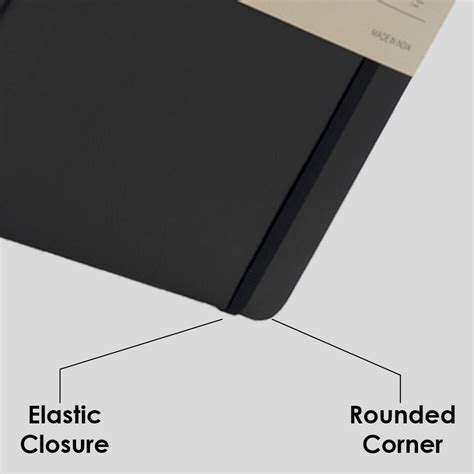 Buy myPAPERCLIP Signature Series Black A5 Squared Notebook|myPAPERCLIP ...