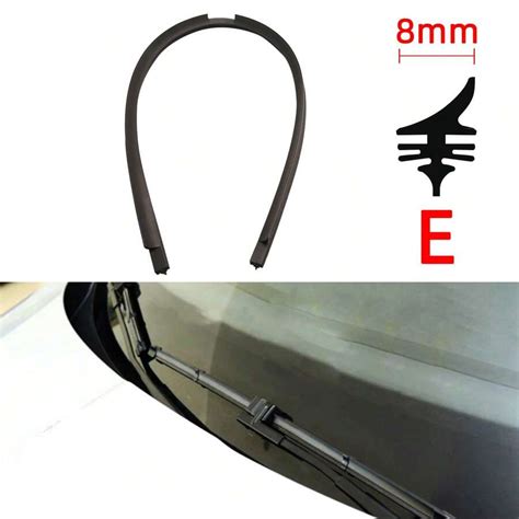 1PC A rubber filler strip for car wipers. Windshield wiper insertion ...