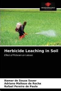 Herbicide Leaching in Soil: Buy Herbicide Leaching in Soil by Sauer ...