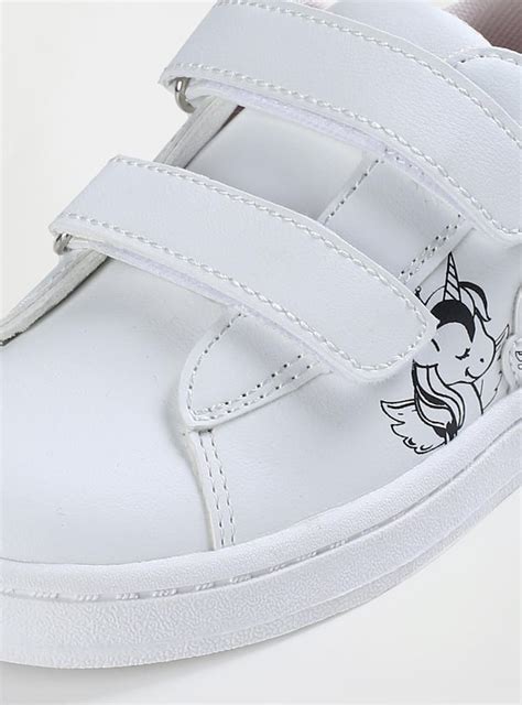 Buy Girls Printed Sneakers with Velcro Strap Online at just Rs. 1099.0 ...