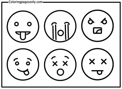30+ Emotions Coloring Pages - Free Printable PDF & Online Coloring