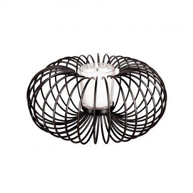 Buy Chic Decorative Wire Sculpture Candle Holder Set with Pedestal and ...