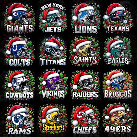 Christmas NFL T Shirt Designs: All 32 Teams Designs – TeeGrapphics