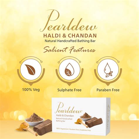 Buy PEARLDEW HALDI CHANDAN SKIN NOURISHING BAR - 100 GM | PH BALANCED ...