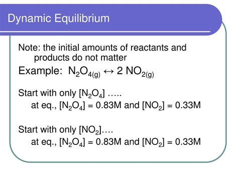 Image result for Dynamic Equilibrium PowerPoint Presentation