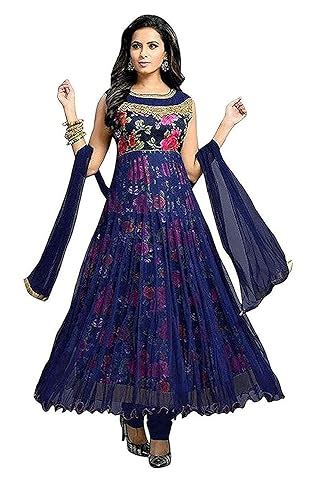 Buy Kesar Chem Women's Net and Satin Semi-Stitched Lehenga Choli for ...