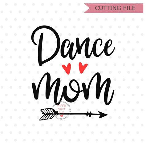 Dance mom svg dance mom squad svg dxf and png instant download dance ...