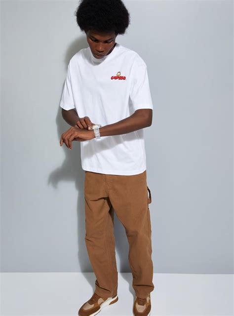 Buy URB_N Men Garfield Printed Oversized T-shirt Online at just Rs. 599 ...