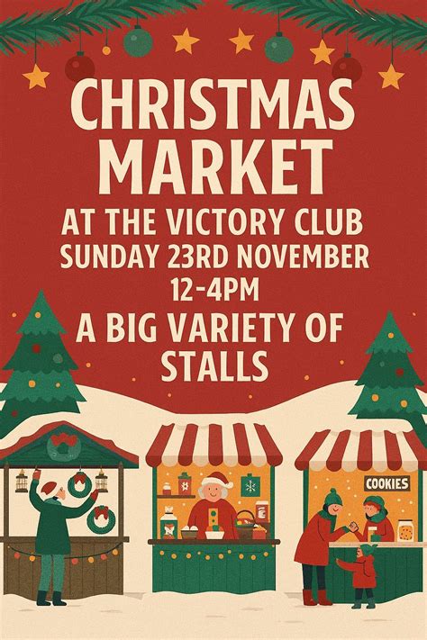 Victory Club Christmas Market , Allenton, Derby, 23 November 2025 ...